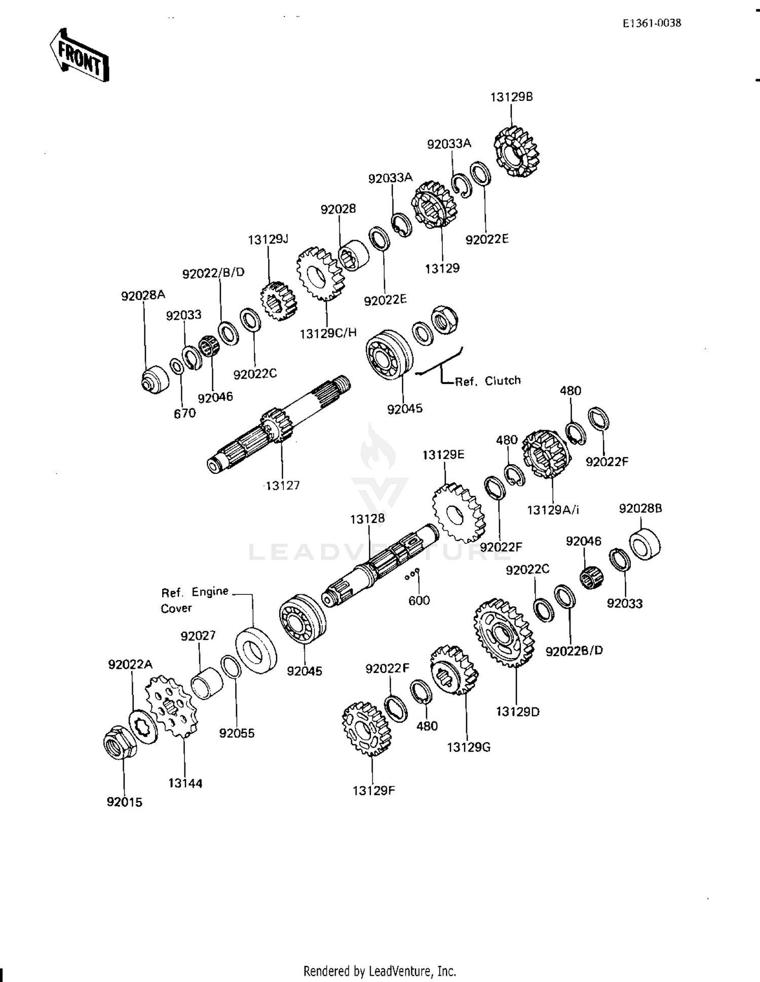 TRANSMISSION ('81-'82 H1/H2)