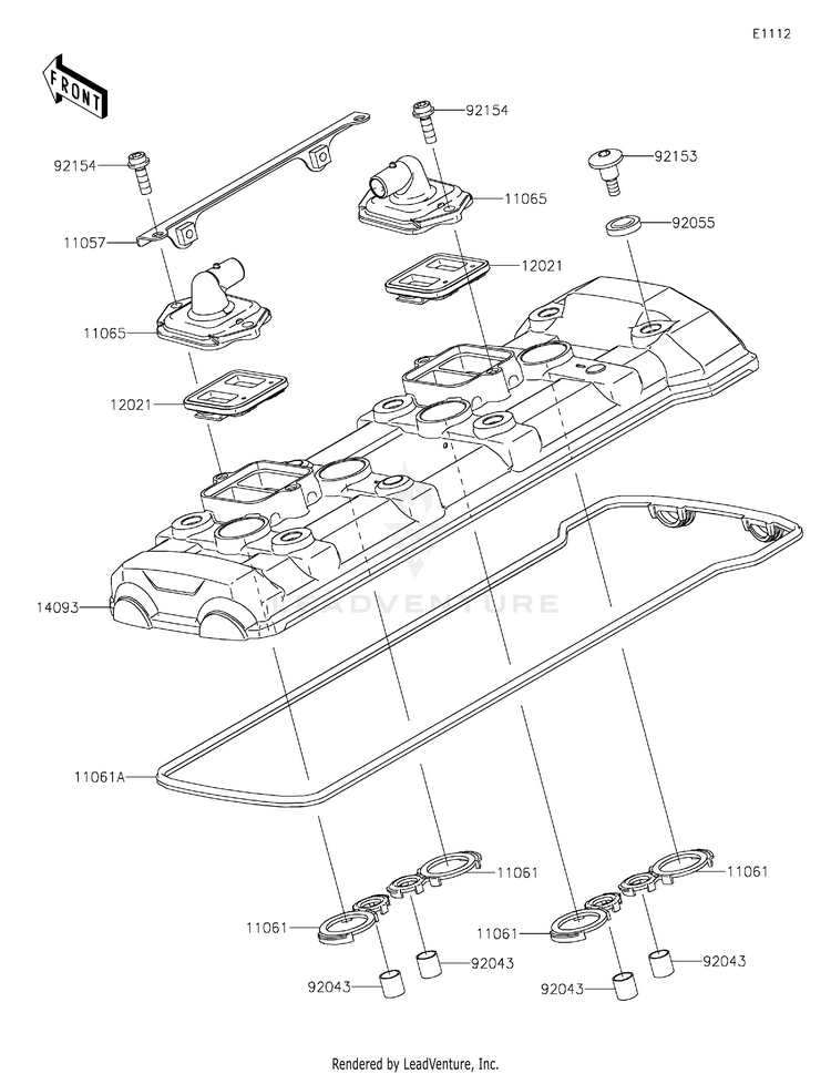 Cylinder Head Cover Schematic