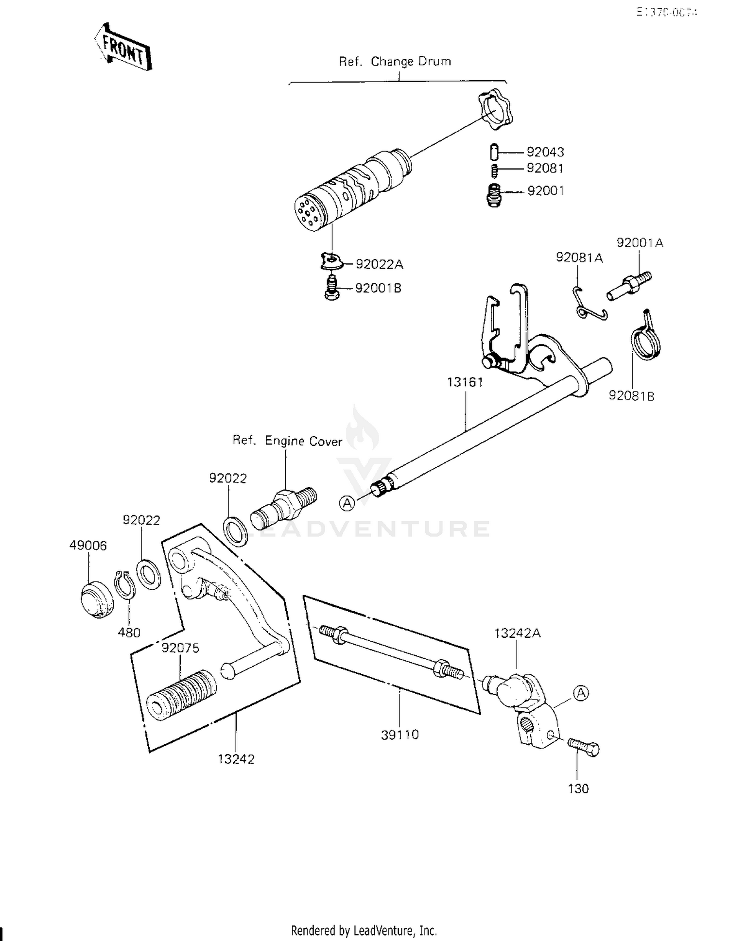 GEAR CHANGE MECHANISM