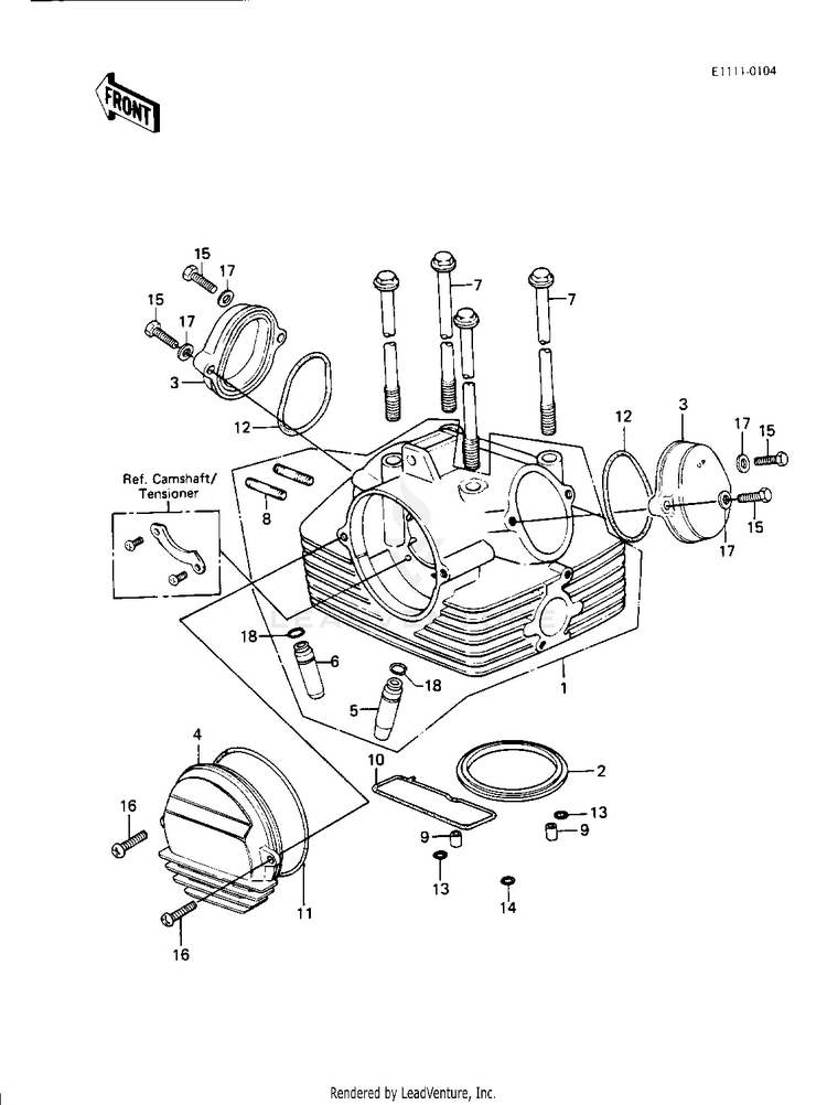 Cylinder Head/Covers Schematic