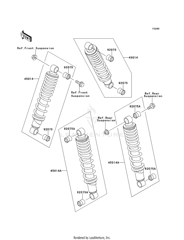 Shock Absorber(S) Schematic