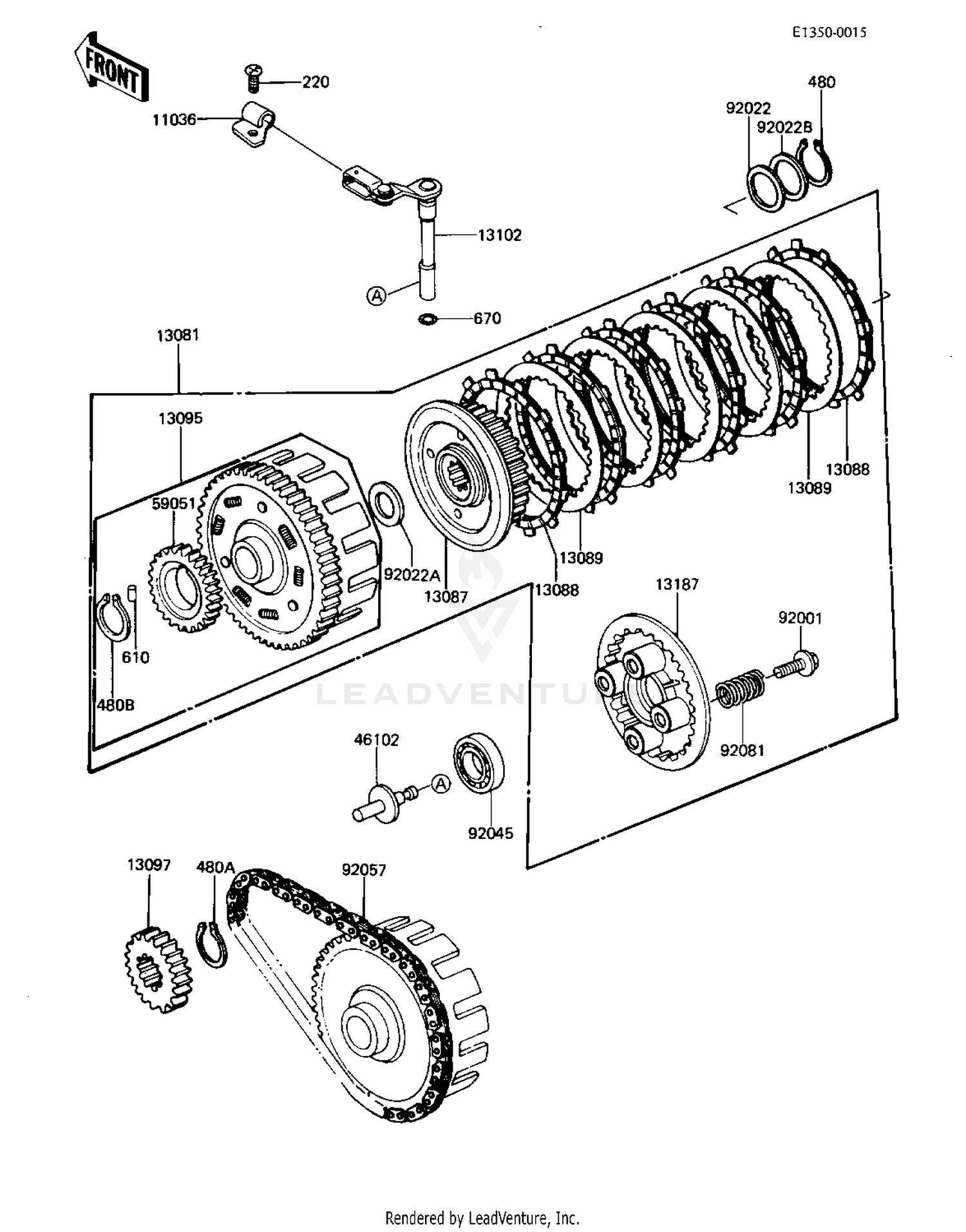 CLUTCH (KZ440-A3/A4)