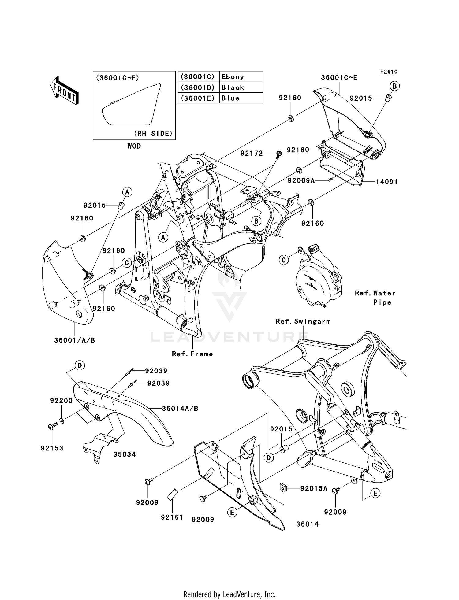 SIDE COVERS/CHAIN COVER