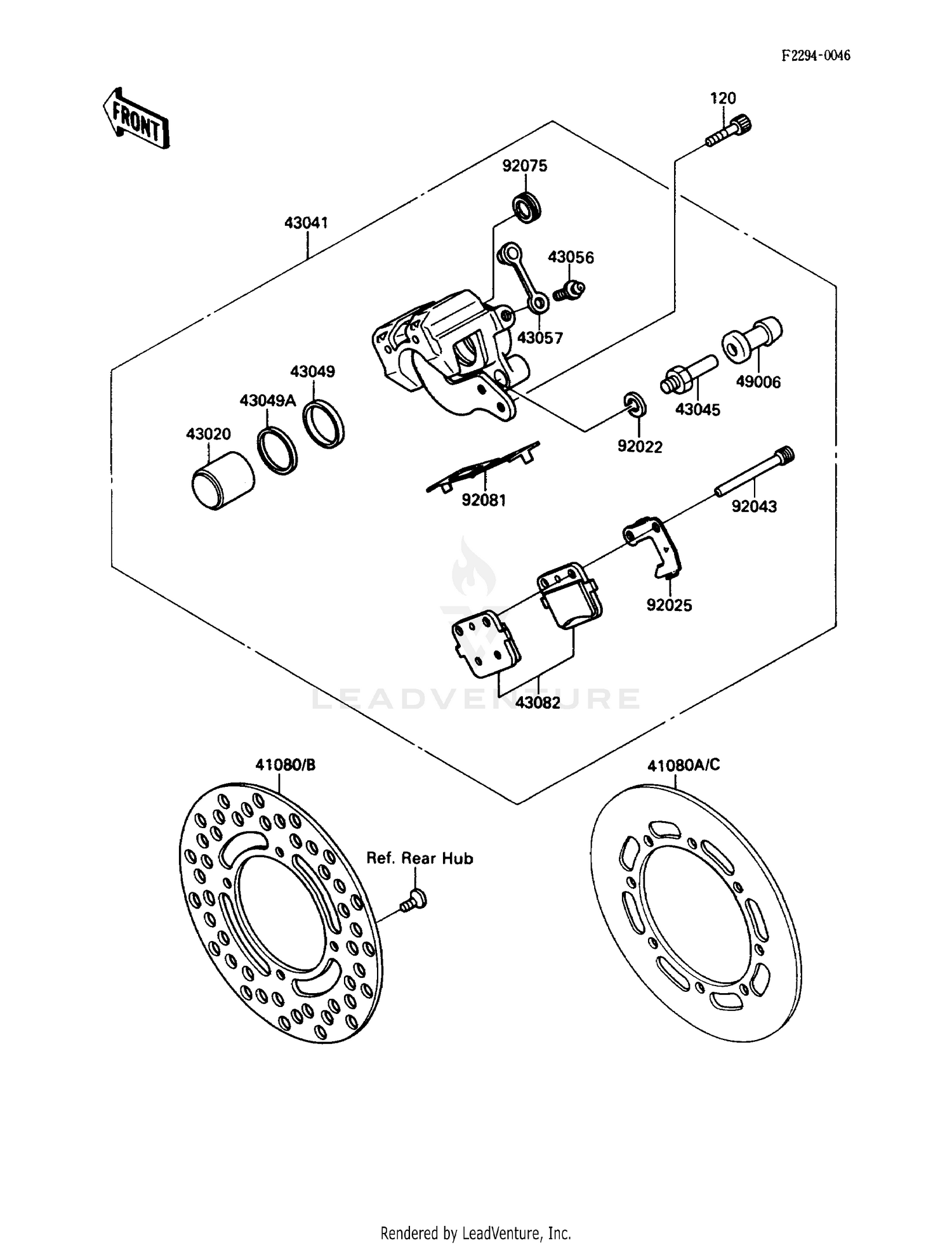 REAR BRAKE