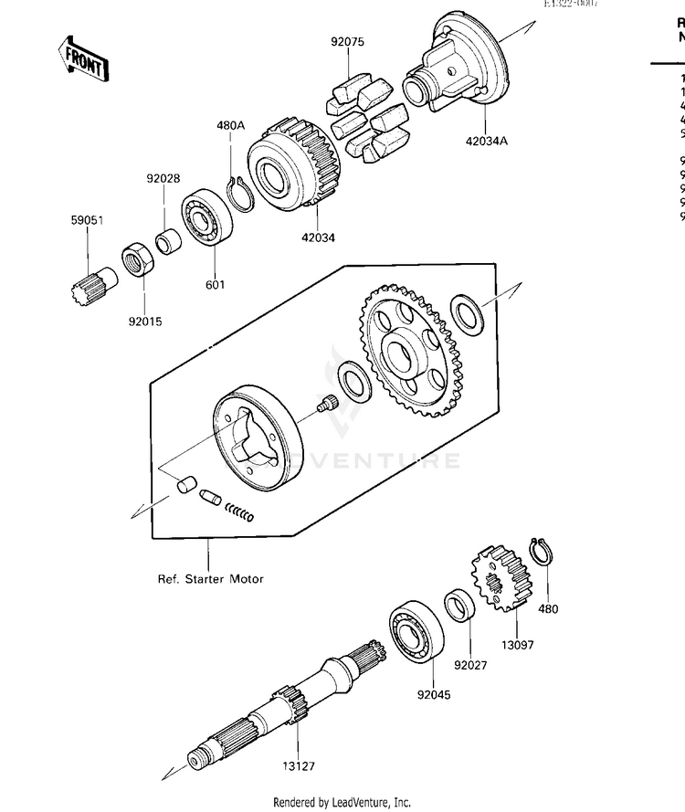 Secondary Shaft Schematic