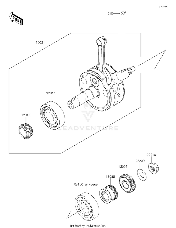 Crankshaft Schematic