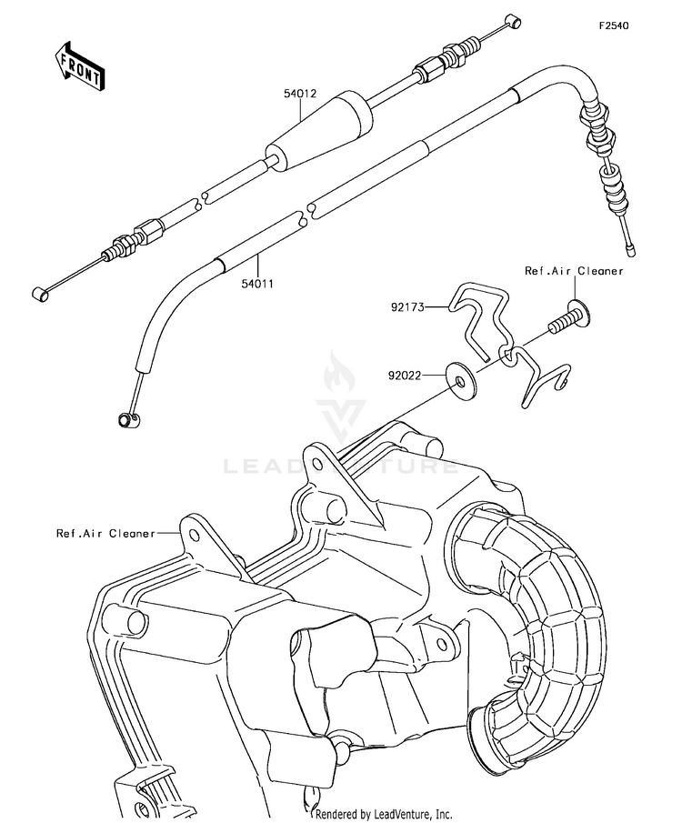 2018 Kawasaki Z125 PRO KRT OEM Parts