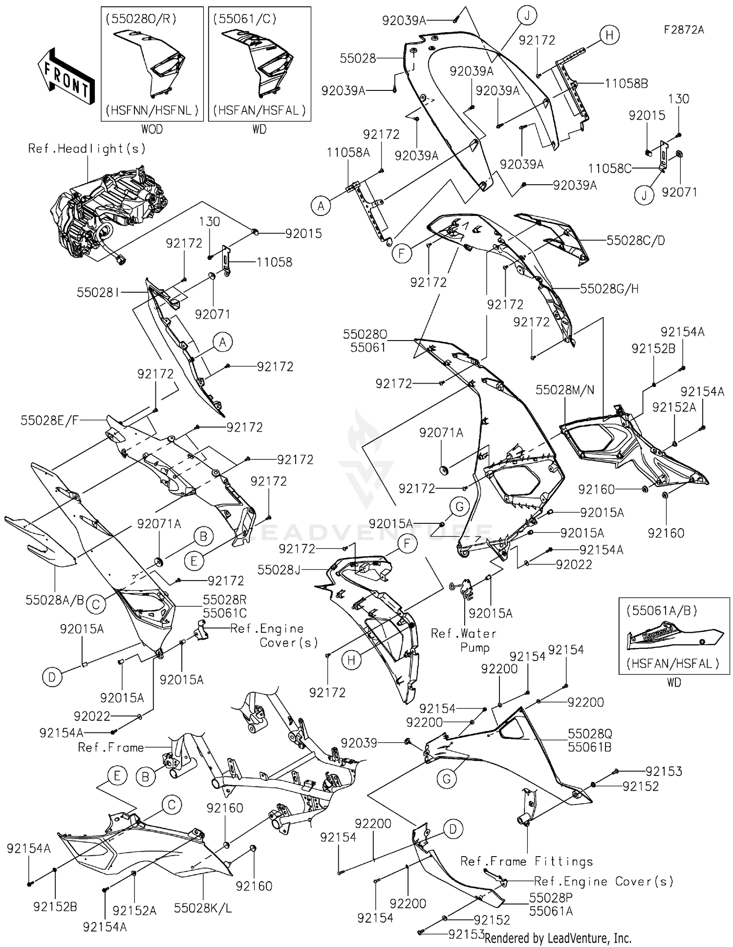Cowling Lowers(HSFNN-HSFAL) 3