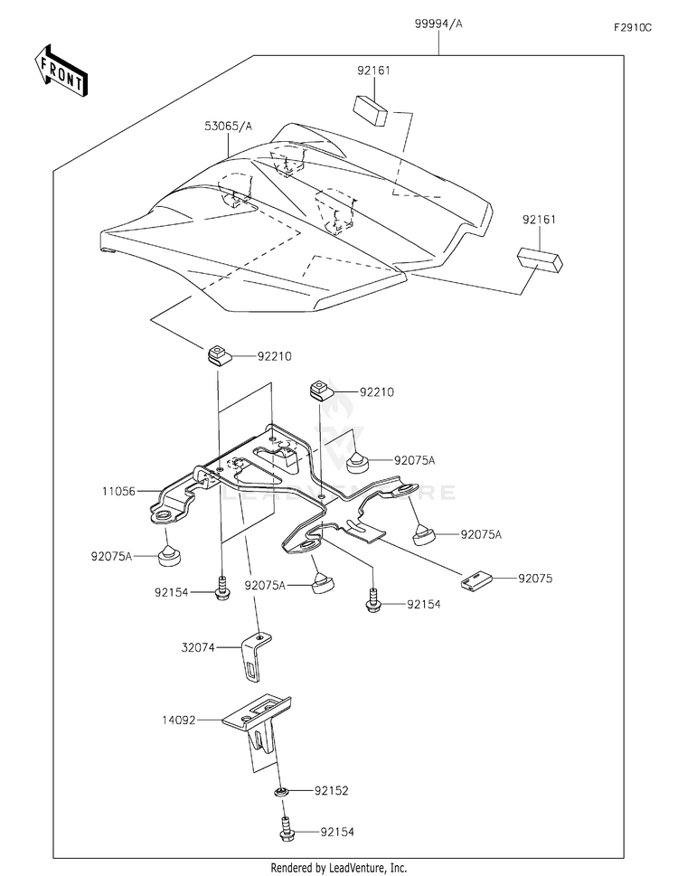 Accessory(Pillion Seat Cover) Schematic