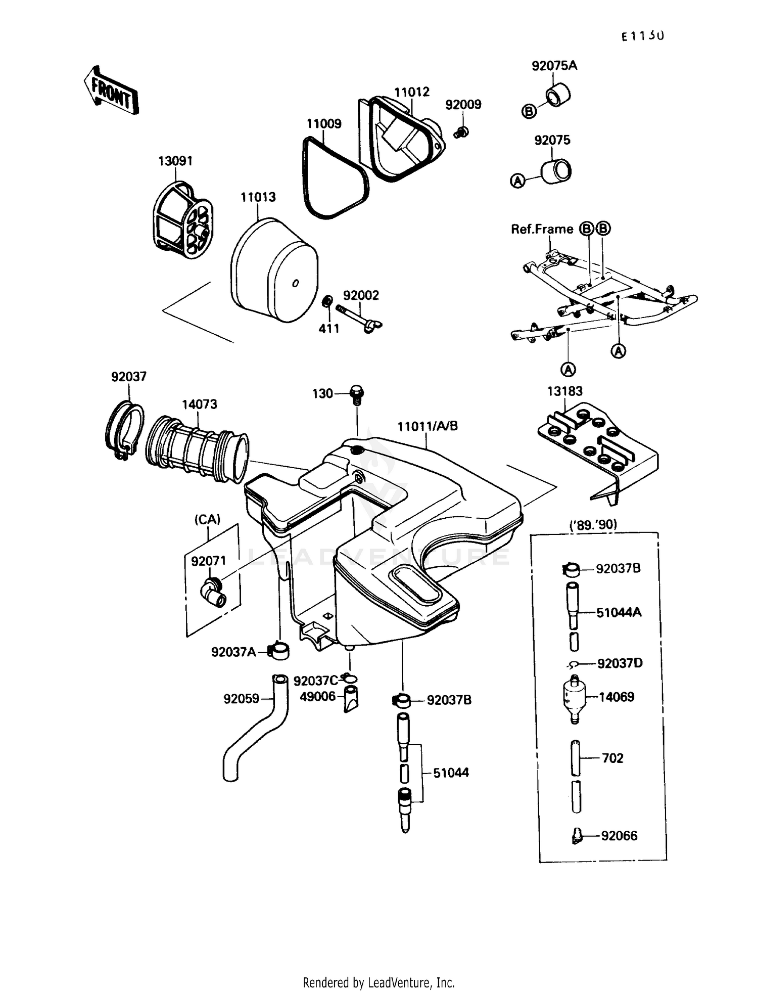 Assembly diagram