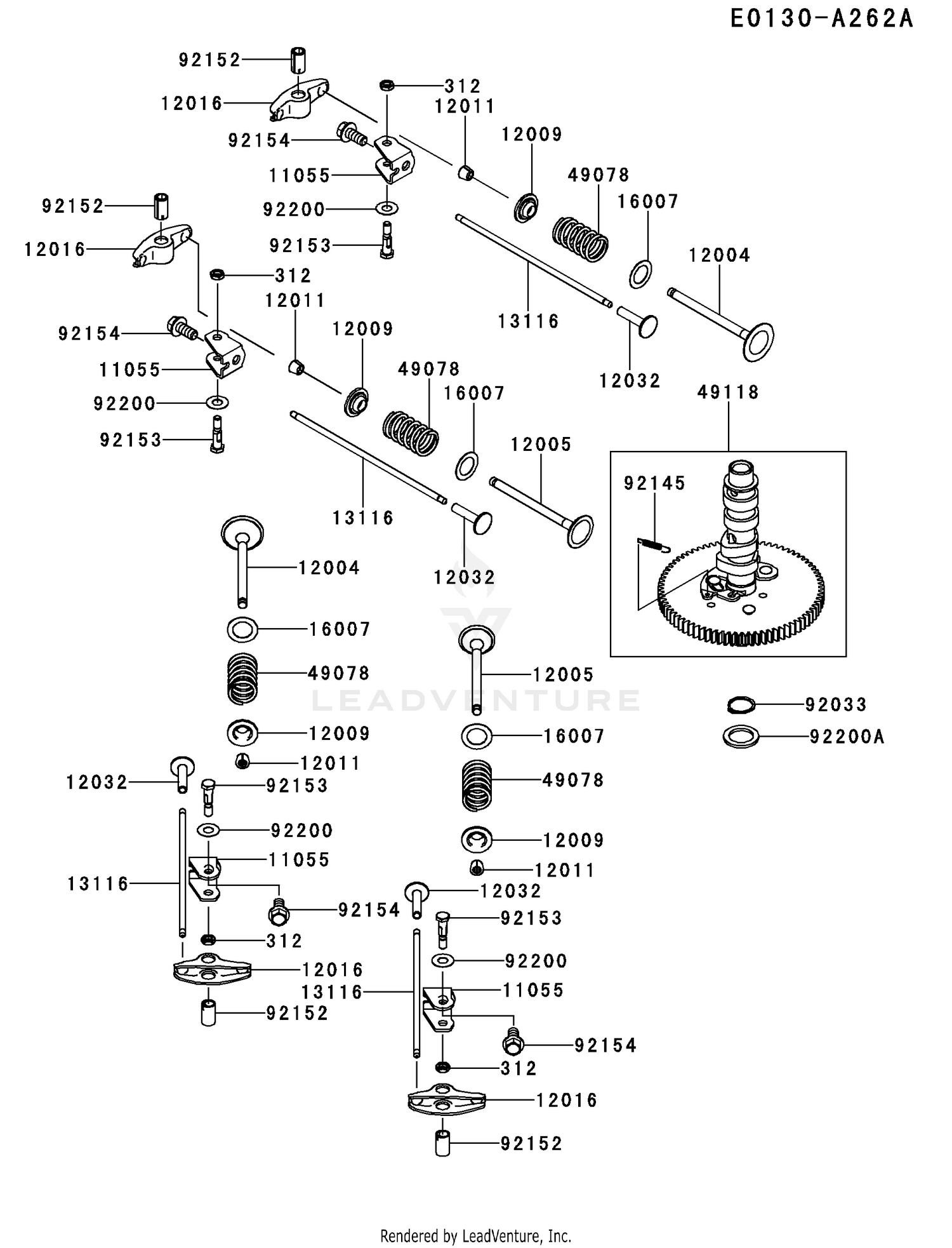 VALVE/CAMSHAFT