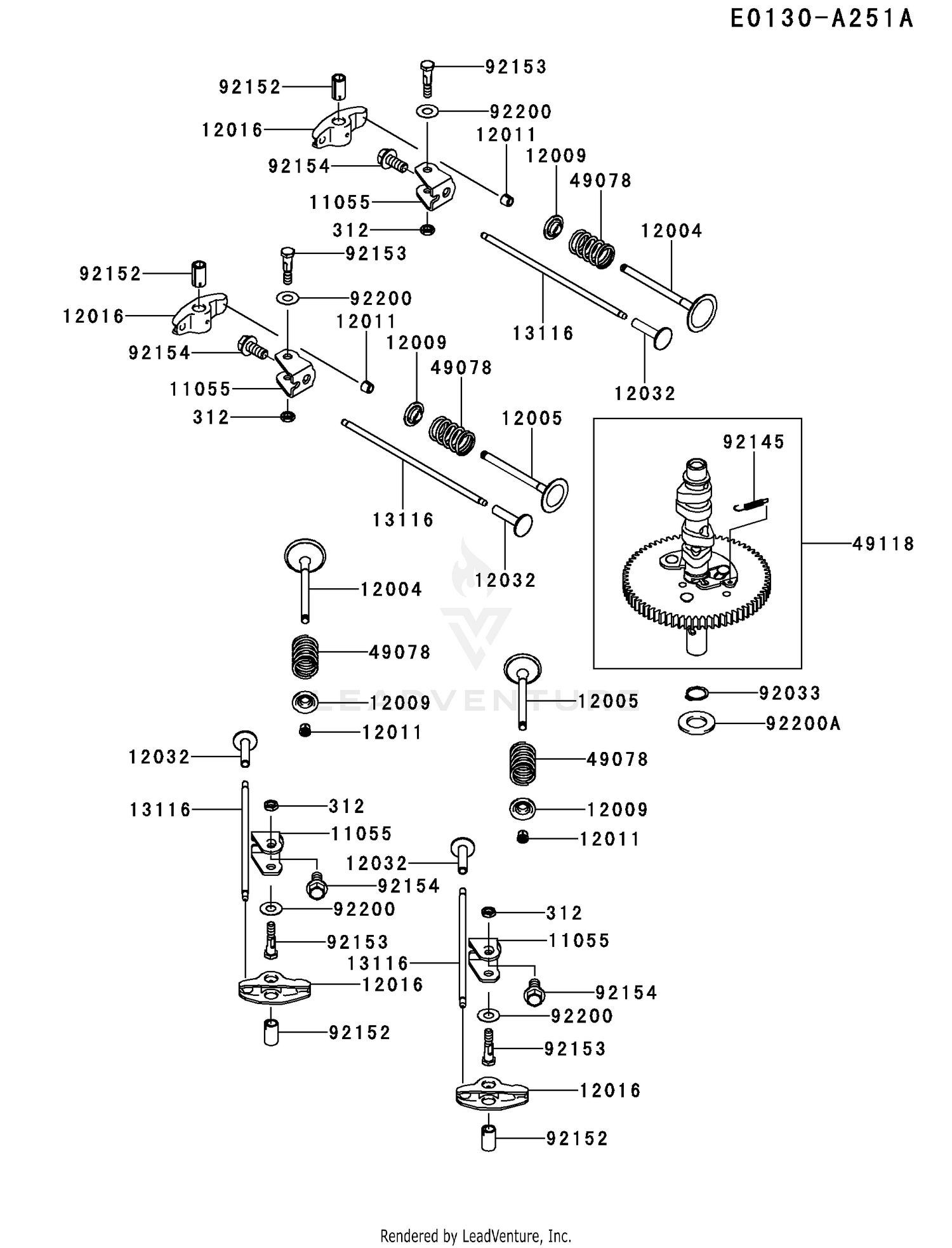VALVE/CAMSHAFT