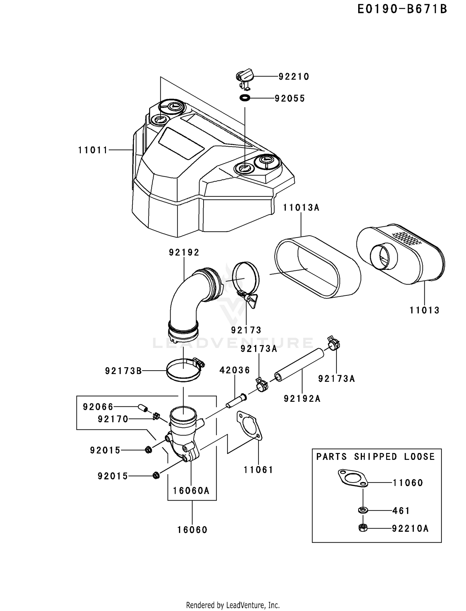 AIR-FILTER/MUFFLER(GS00/HS00)