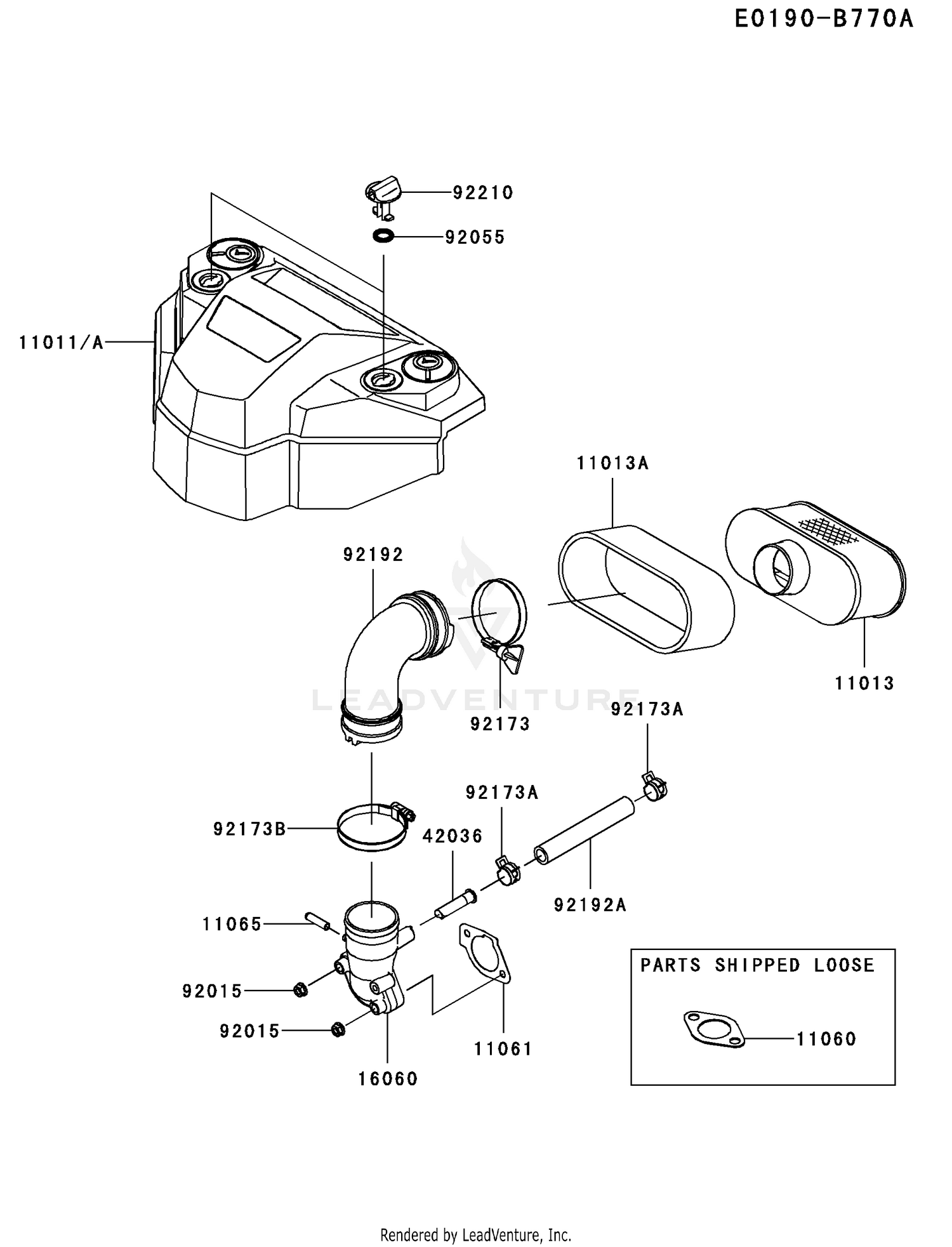 AIR-FILTER/MUFFLER(BS19/CS19)