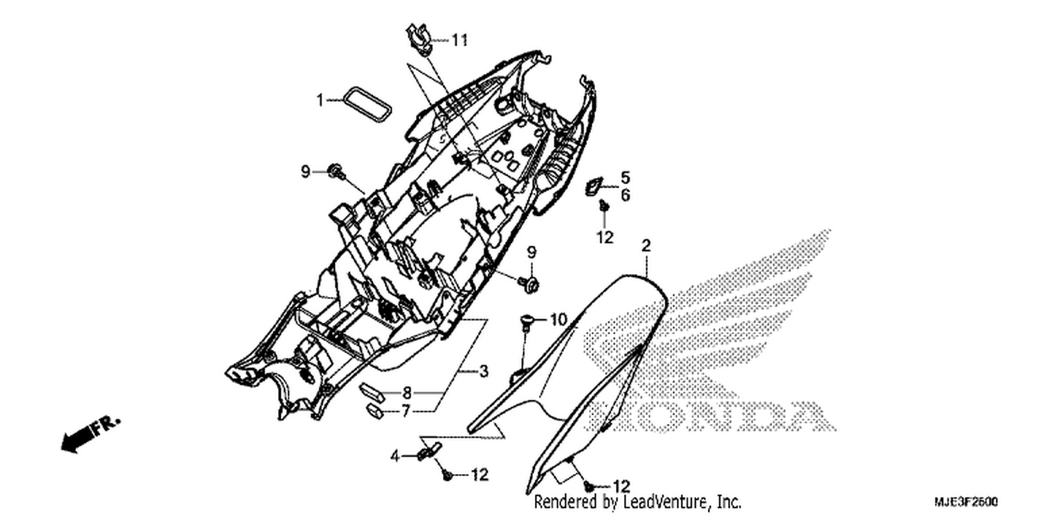  REAR FENDER