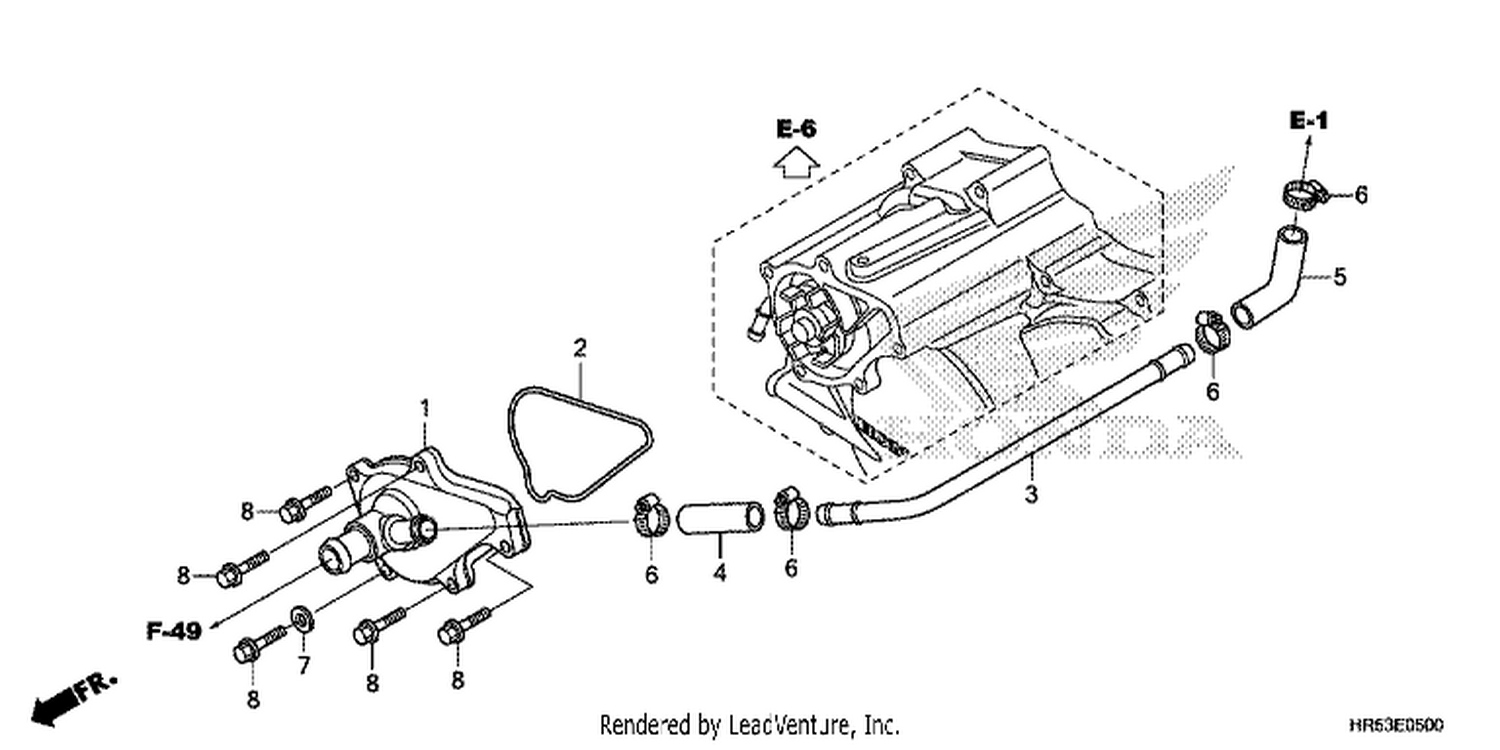  WATER PUMP COVER