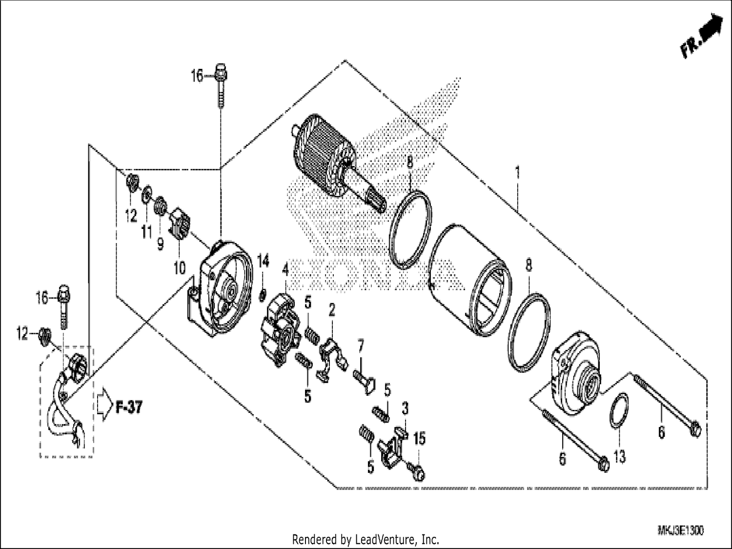 STARTER MOTOR
