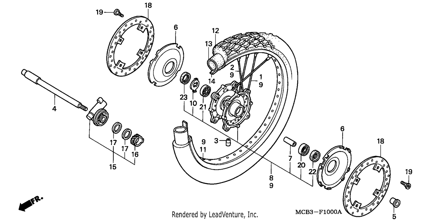 FRONT WHEEL