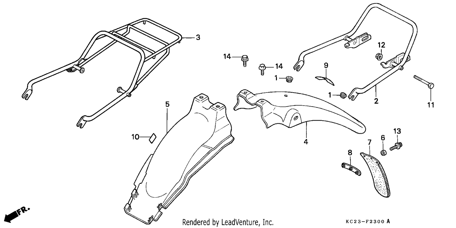 REAR FENDER