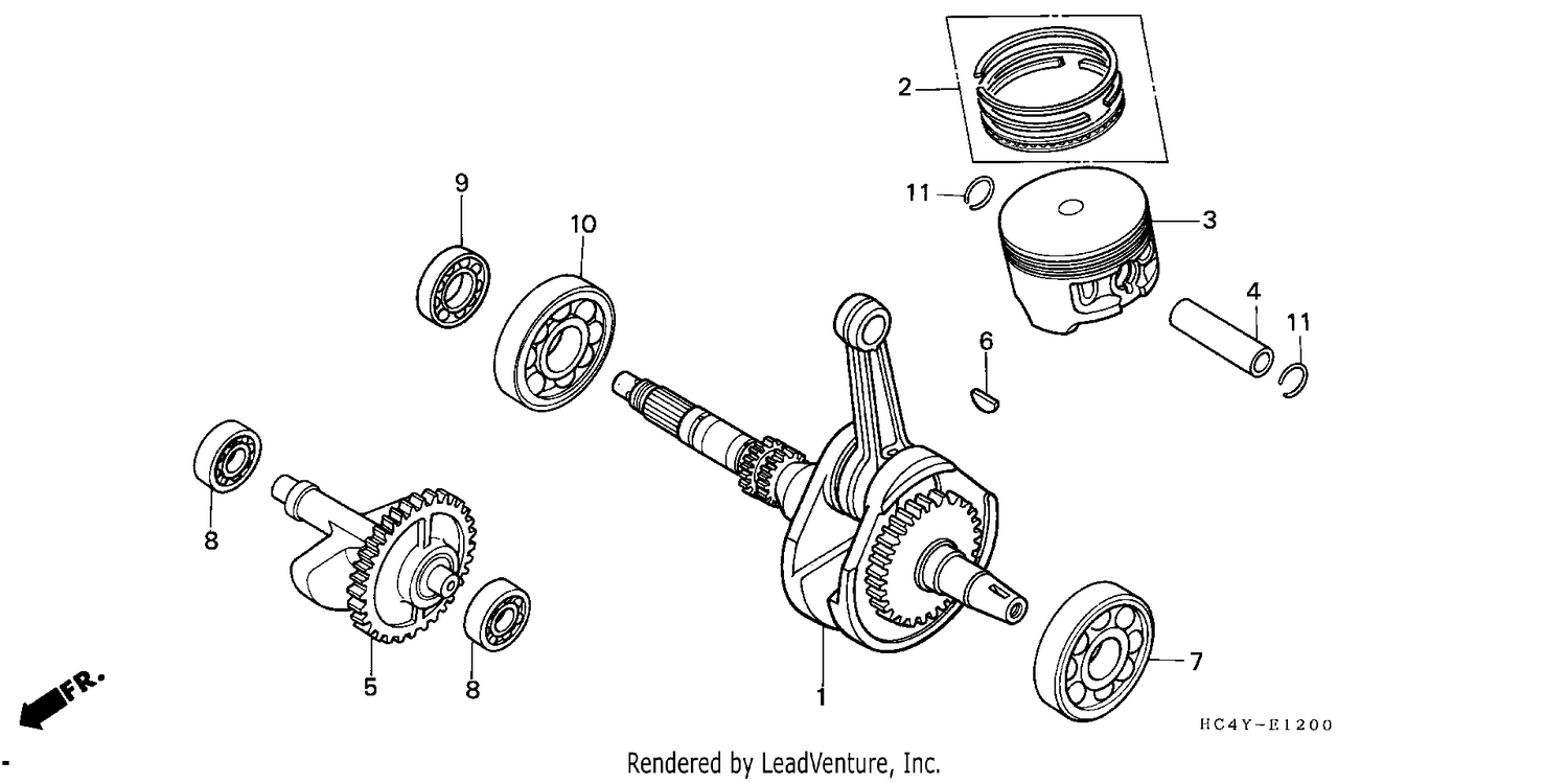 CRANKSHAFT/PISTON