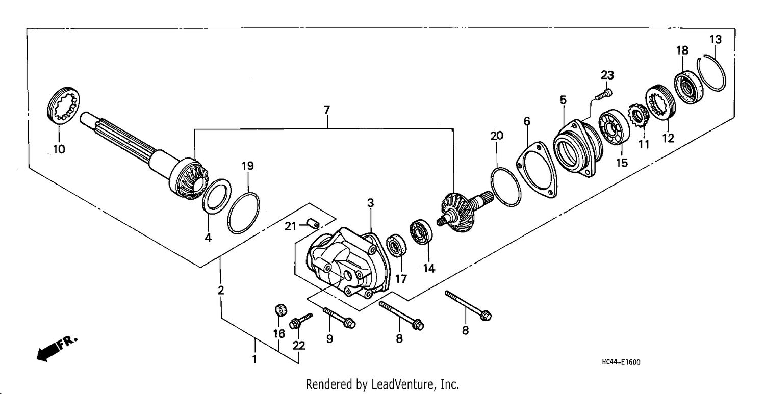 SIDE GEAR CASE
