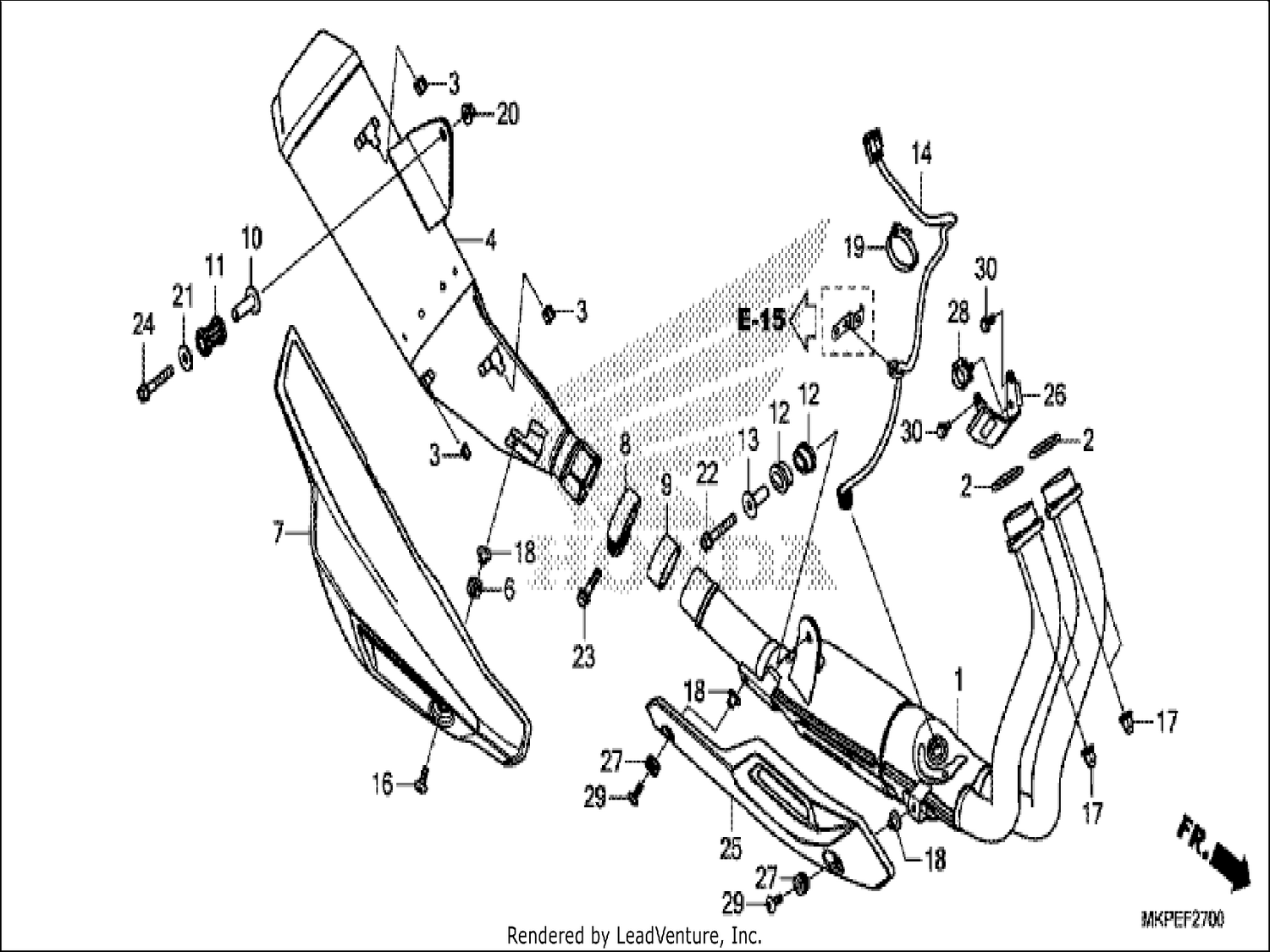  EXHAUST MUFFLER