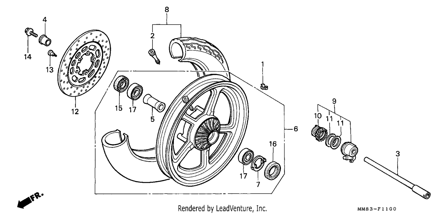 FRONT WHEEL