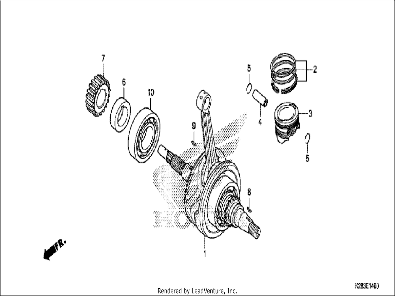  CRANKSHAFT/PISTON