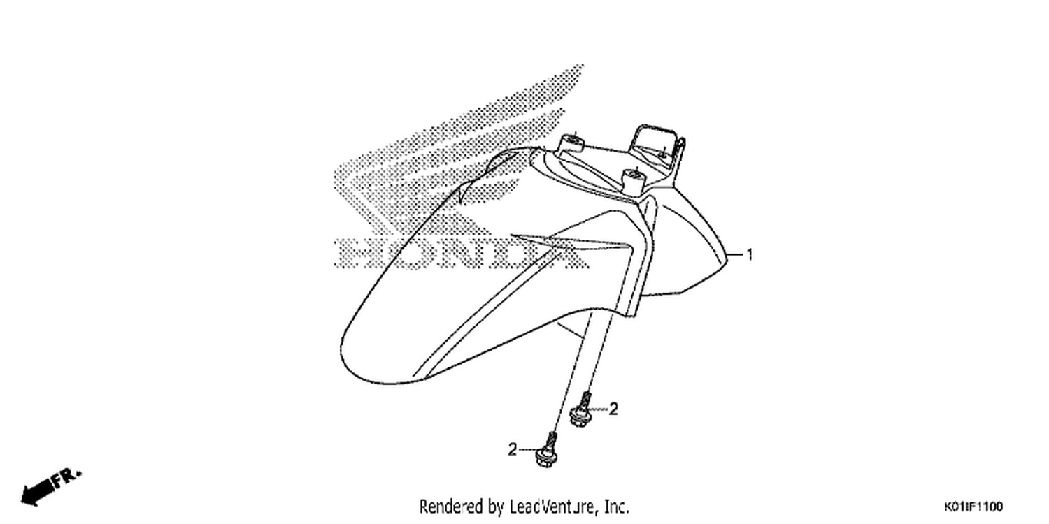  FRONT FENDER