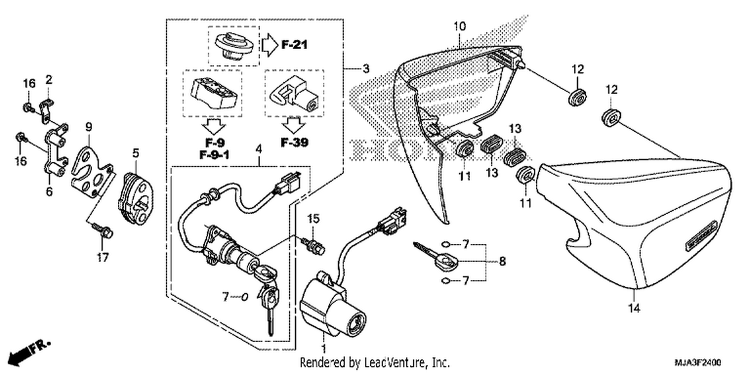  SIDE COVER (VT750C/C2S/CA/CS)