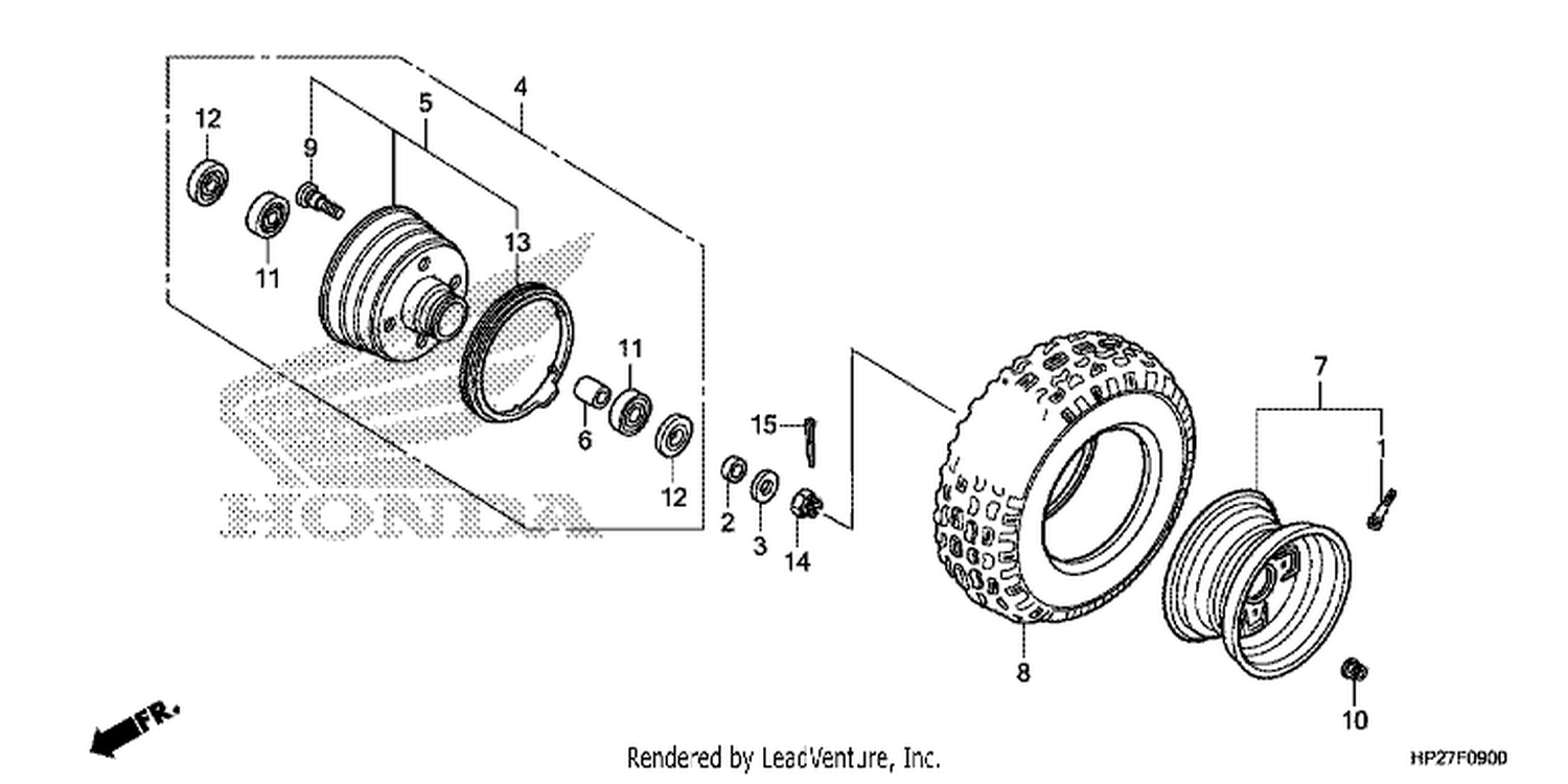  FRONT WHEEL