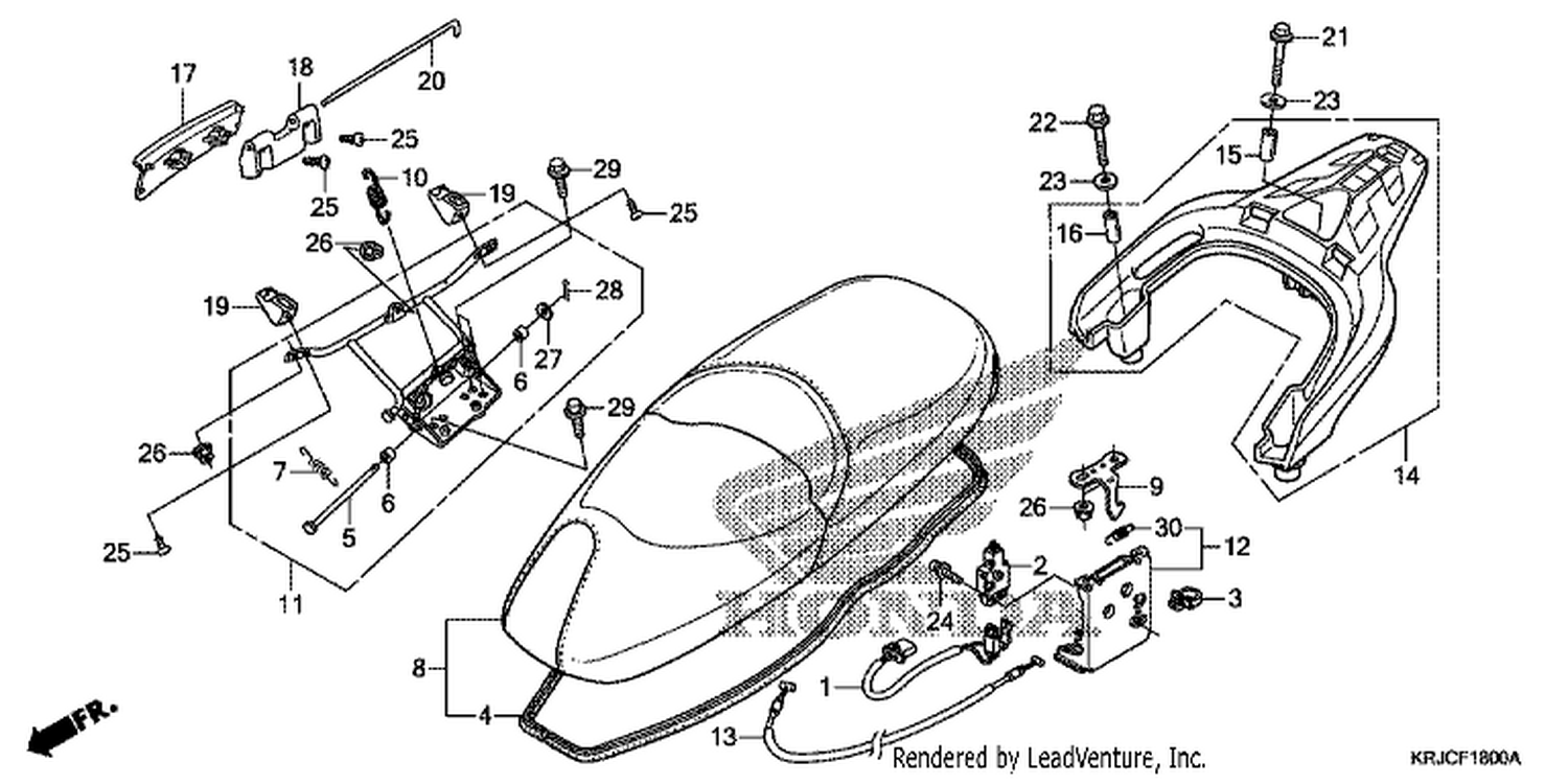  SEAT/REAR CARRIER