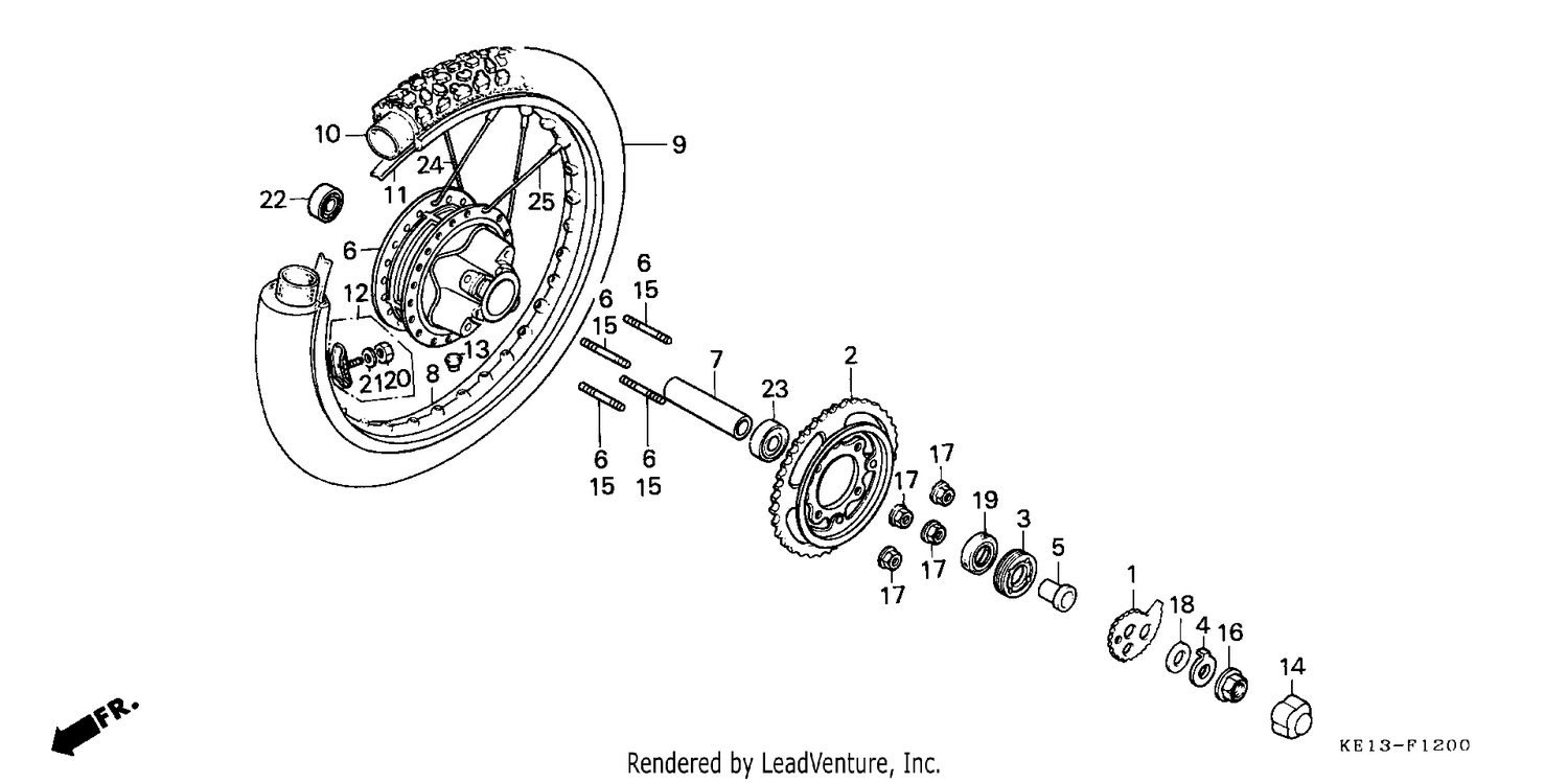 REAR WHEEL