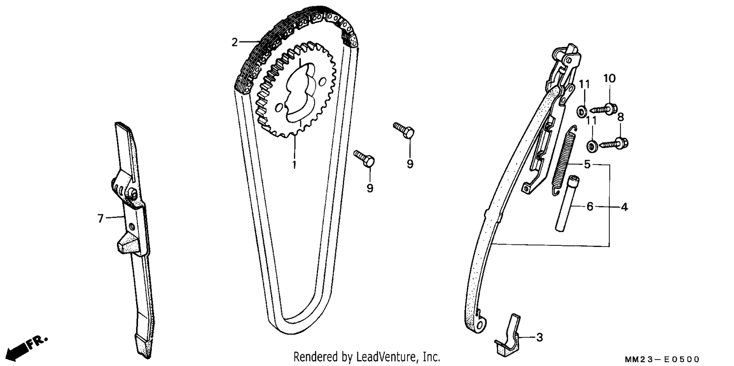 CAM CHAIN/TENSIONER