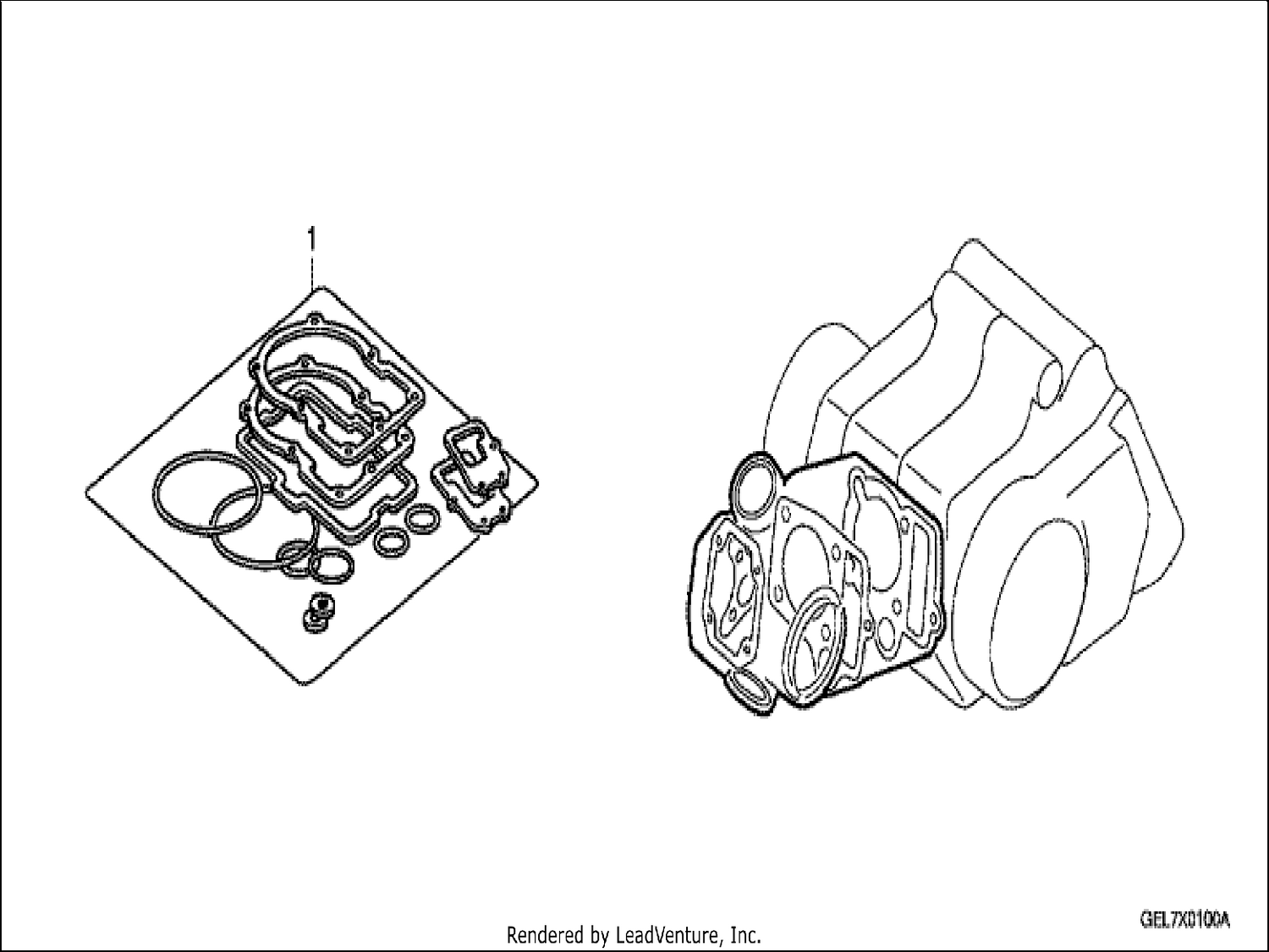  GASKET KIT A
