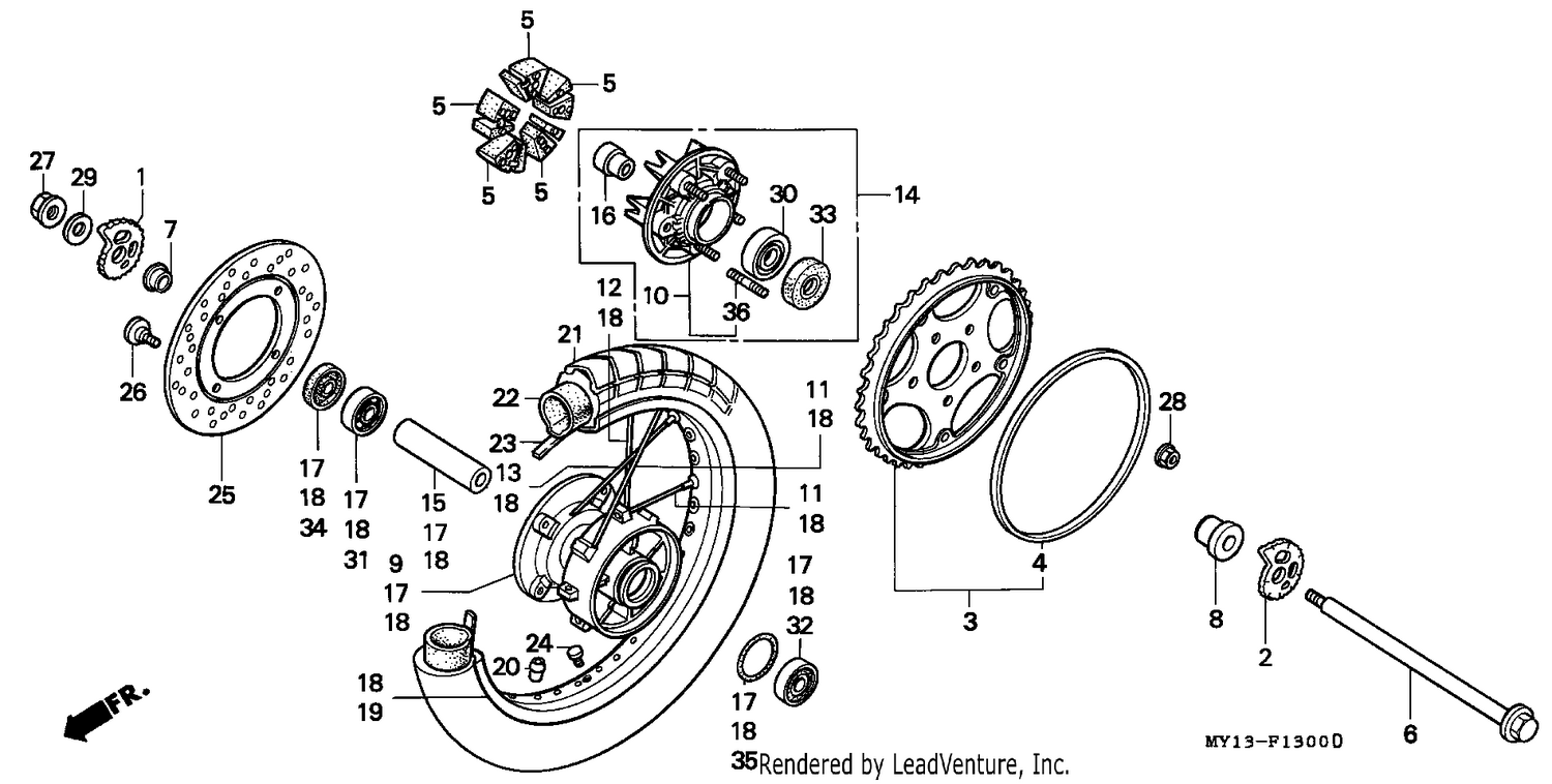 REAR WHEEL