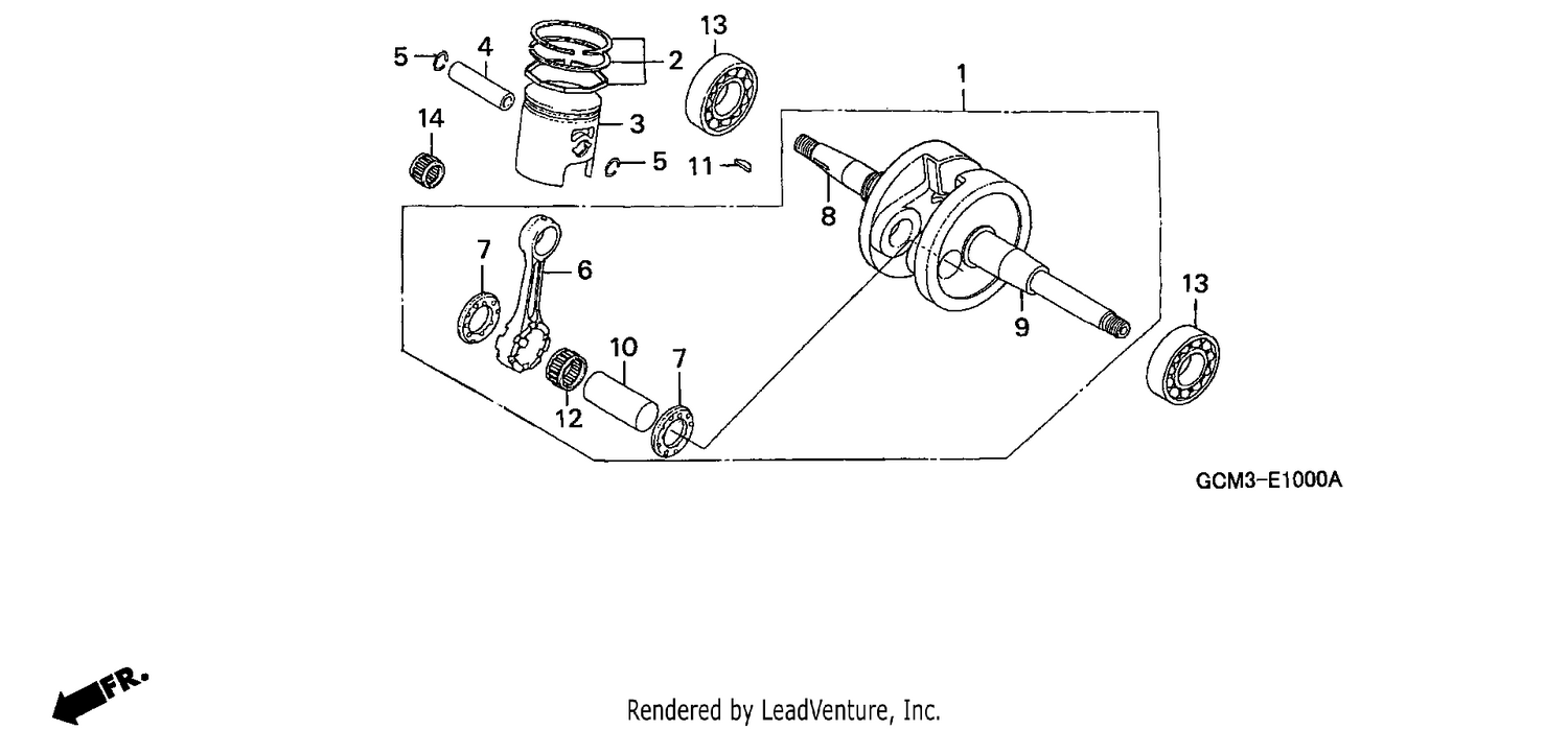 CRANKSHAFT/PISTON