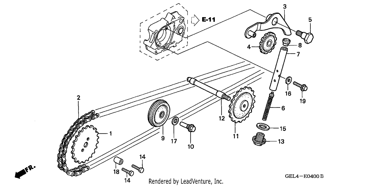 CAM CHAIN/TENSIONER