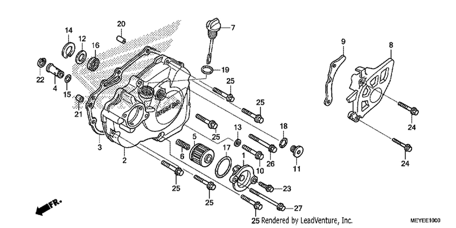  L. CRANKCASE COVER