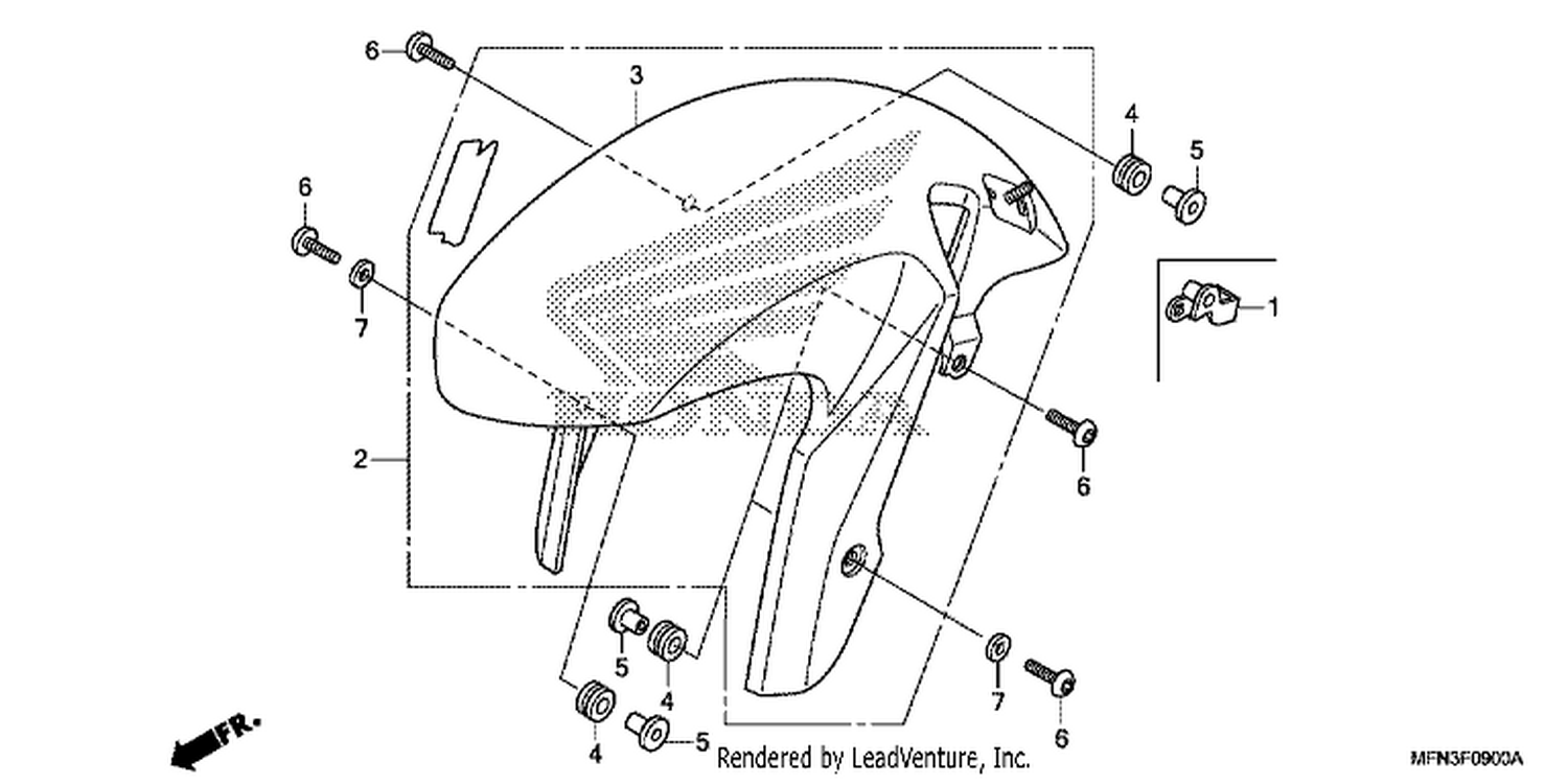  FRONT FENDER