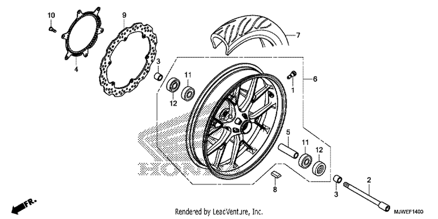  FRONT WHEEL