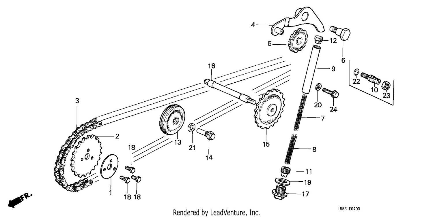 CAM CHAIN/TENSIONER