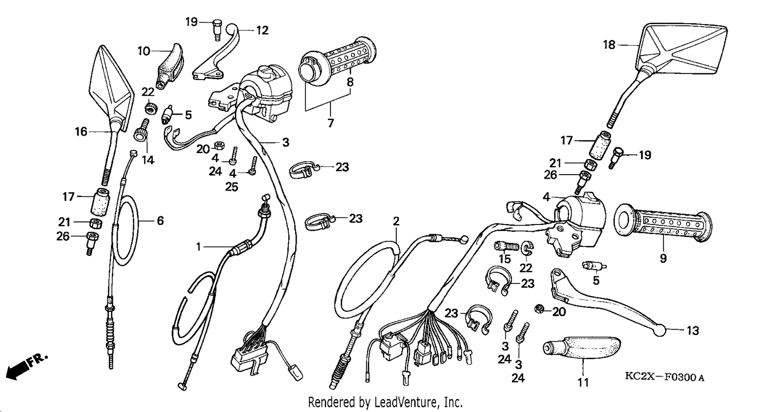 HANDLE/LEVER/CLUTCH/ CABLE