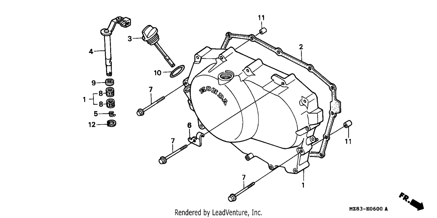 RIGHT CRANKCASE COVER