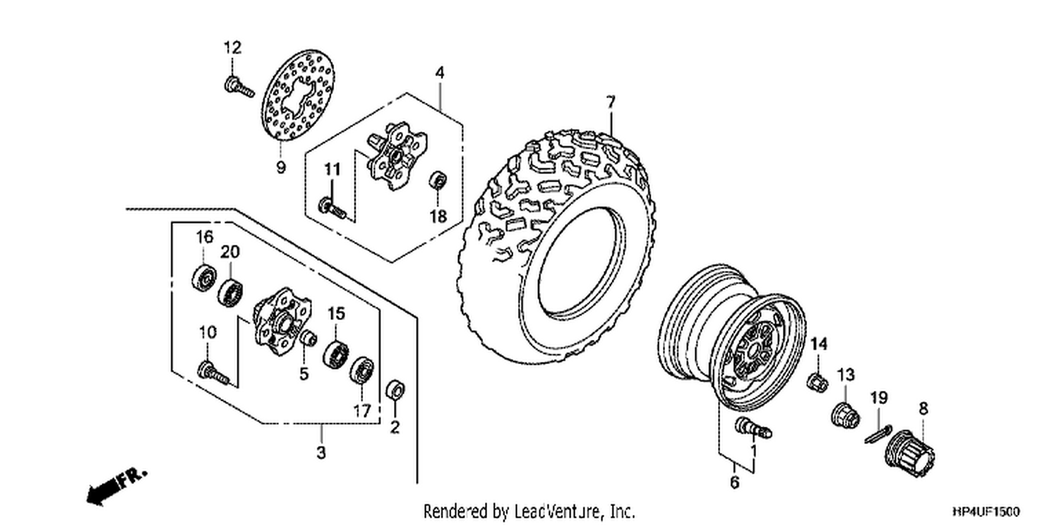  FRONT WHEEL