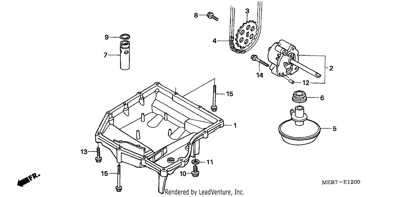 OIL PAN/OIL PUMP (CBF600S6/SA6/N6/NA6)