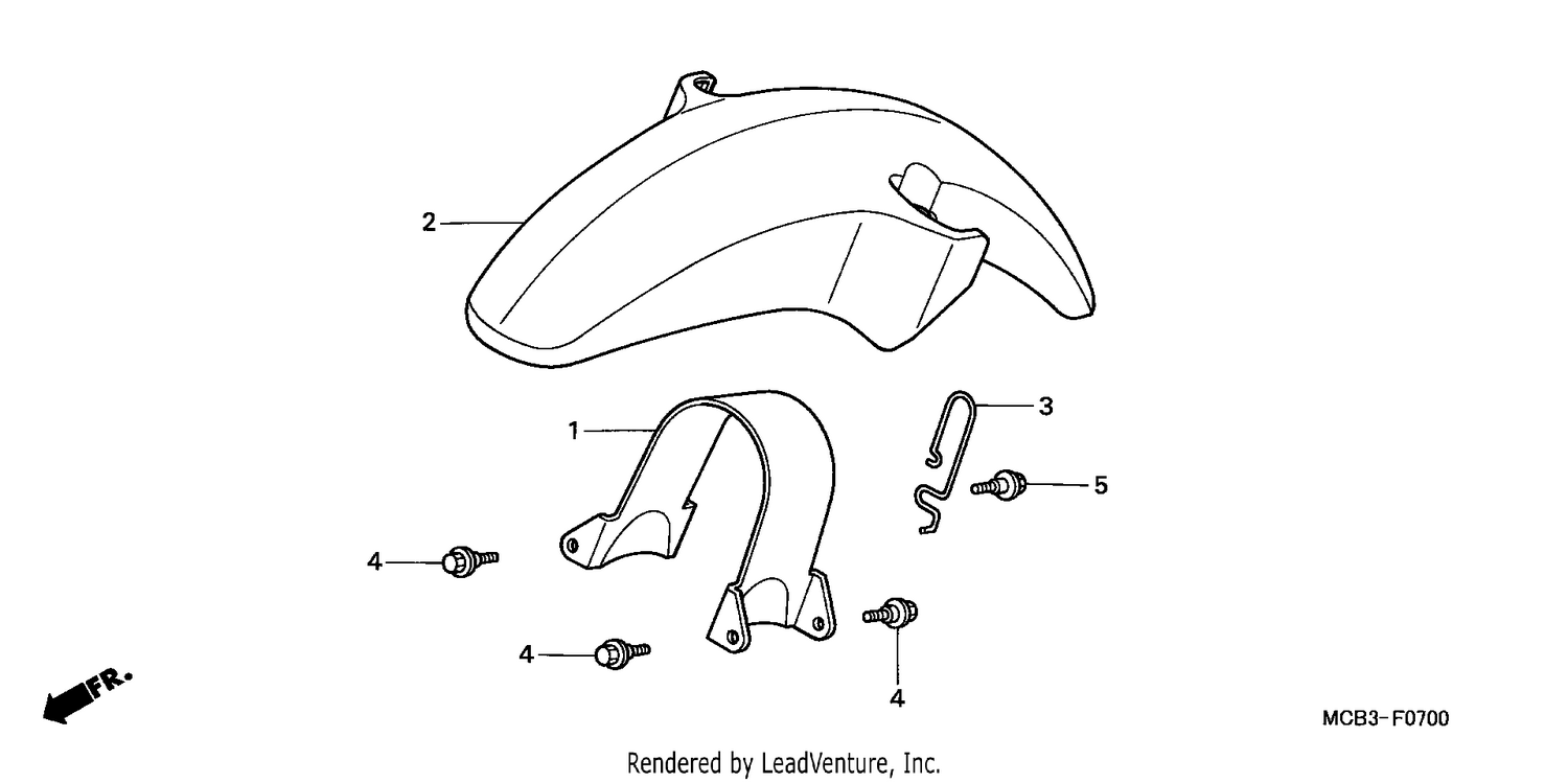 FRONT FENDER