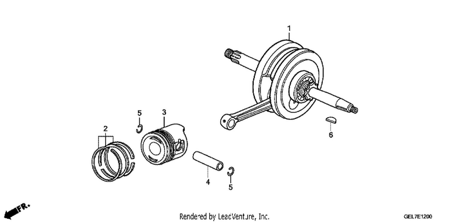  CRANKSHAFT/PISTON