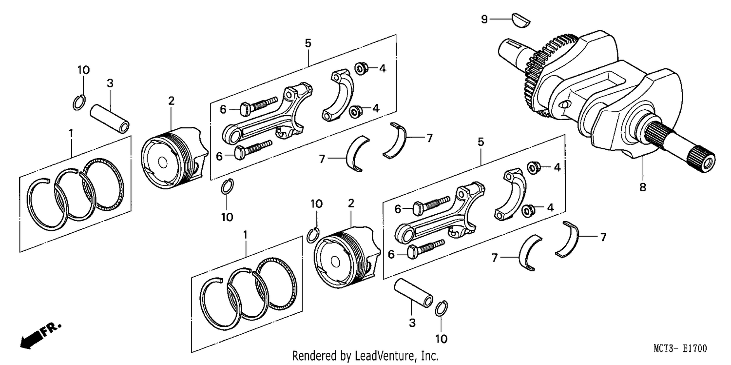 CRANKSHAFT/PISTON
