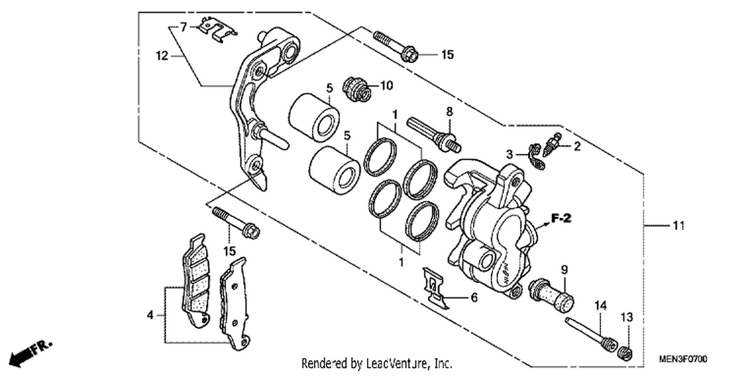  FRONT BRAKE CALIPER